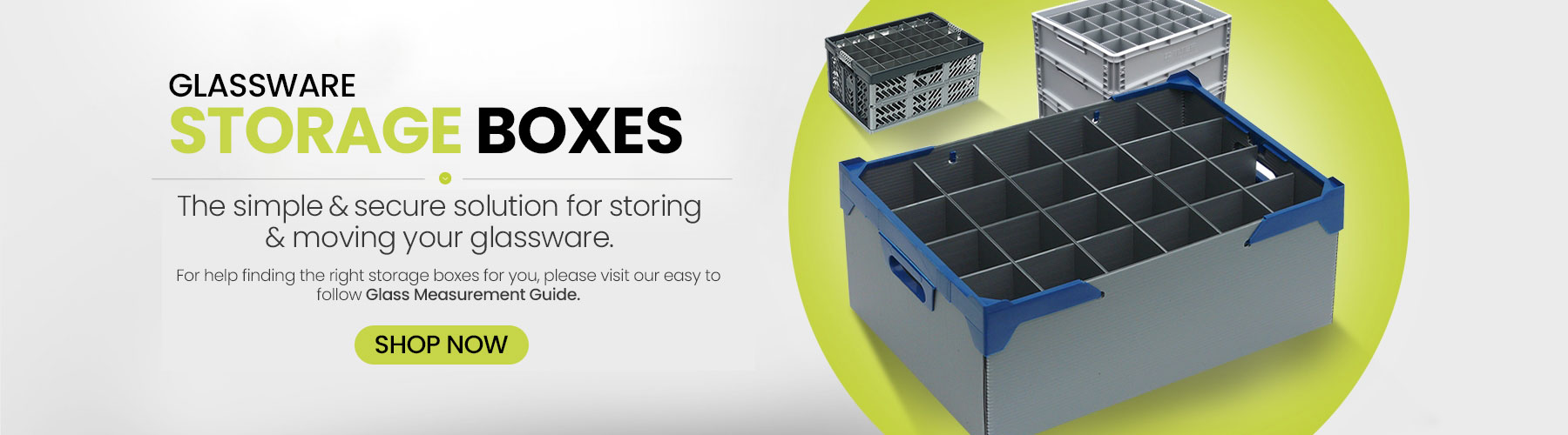 Glassjacks, Glassware Storage Boxes, Glassware Company based in the