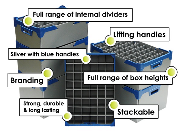 how to store glassware boxes