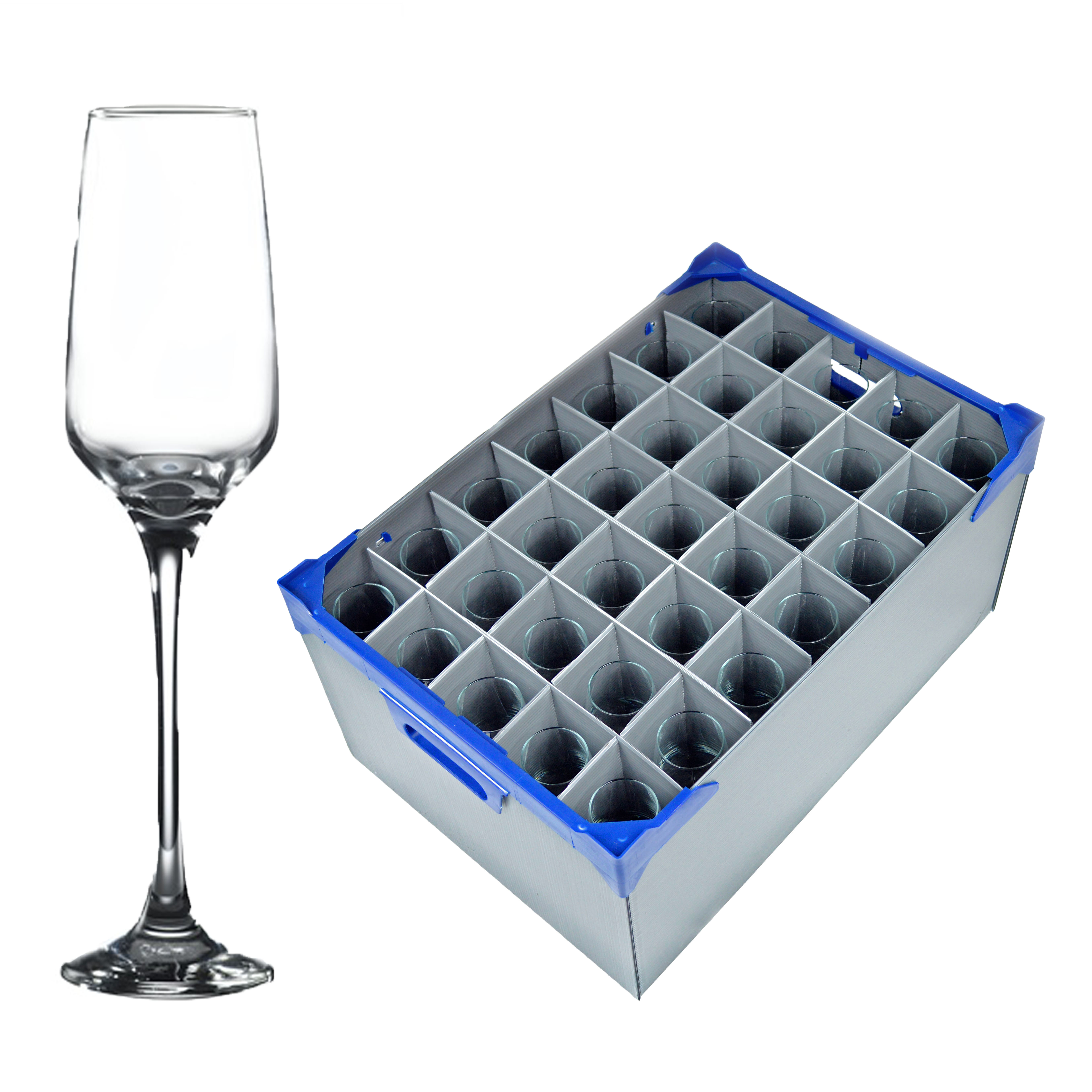 glassware storage boxes